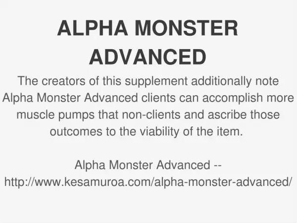 http://www.kesamuroa.com/alpha-monster-advanced/