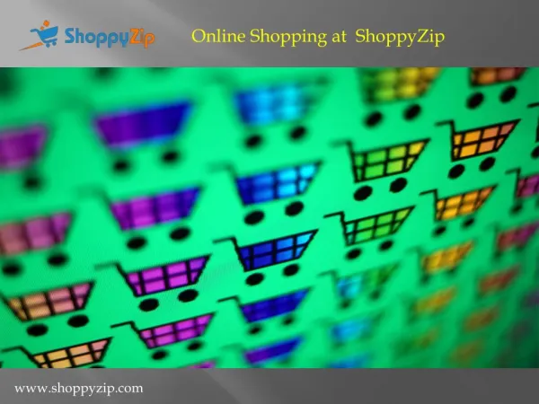 Online Shopping at ShoppyZip