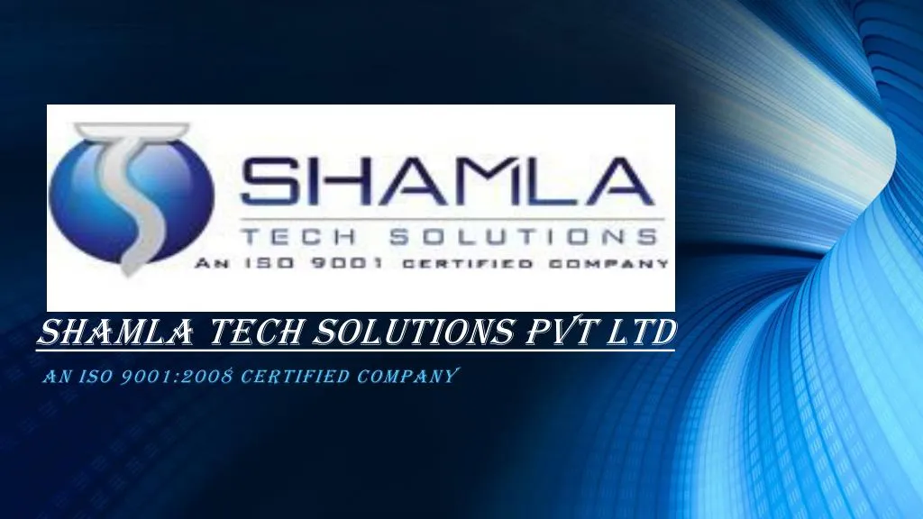 shamla tech solutions pvt ltd