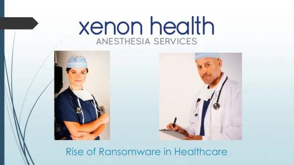 Rise of Ransomware in Healthcare