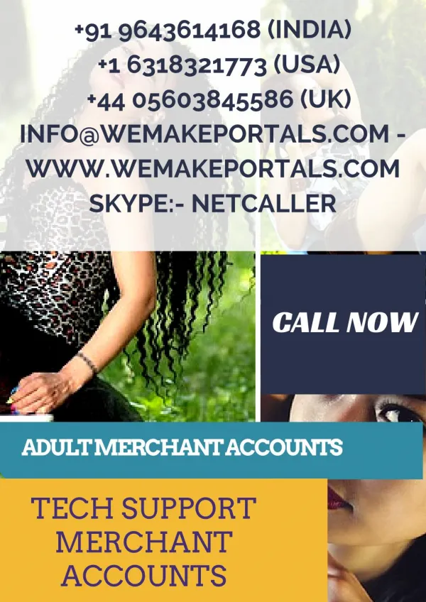 HIGH RISK MERCHANT ACCOUNT