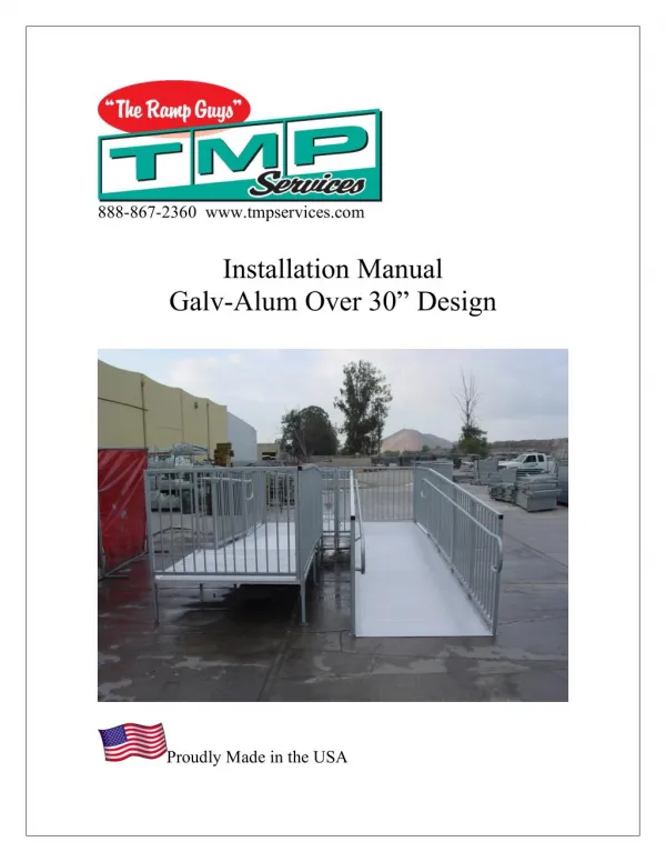 Steel Ramps And Stairs