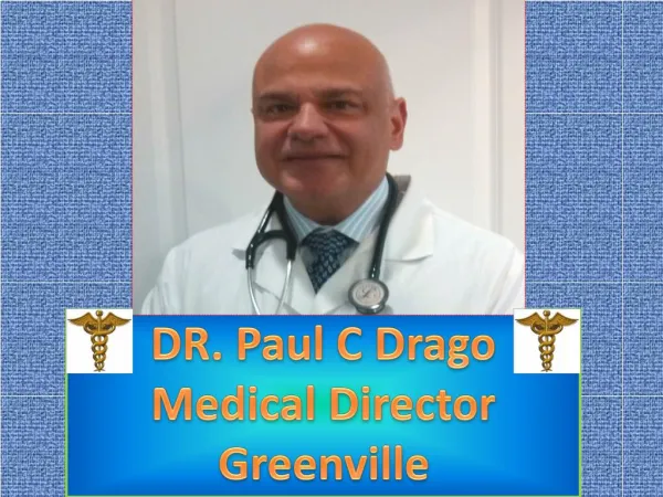 Dr. Paul C Drago A Pioneer in Otolaryngological Disease