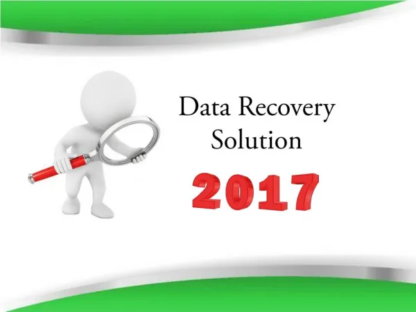 Computer Data Recovery Tips for 2017