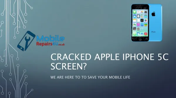 Best Apple iPhone 5C Repair Services from MobileRepairs4U