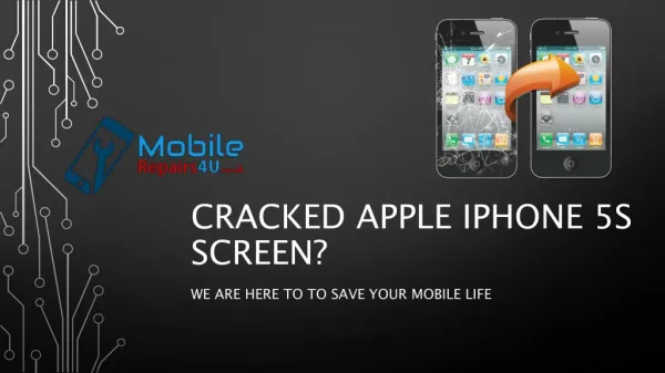 Best Apple iPhone 5S broken screen, camera and battery Repair Services