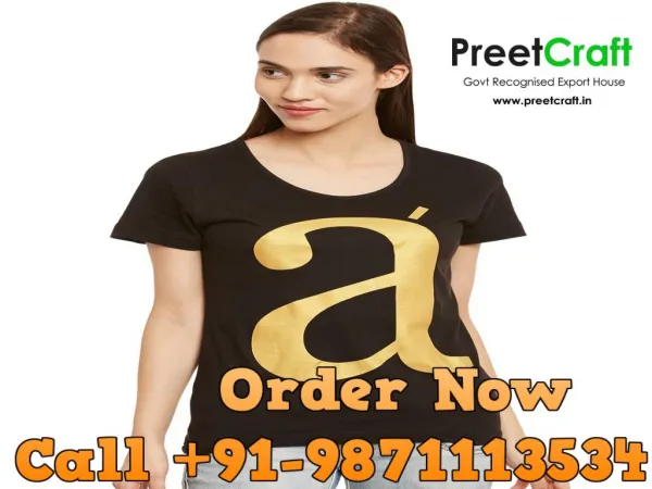 t-shirt manufacturers and suppliers in India (Low Price ) 91-9871113534