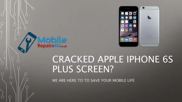 Best Apple iPhone 6s plus broken screen, camera and battery Repair Services