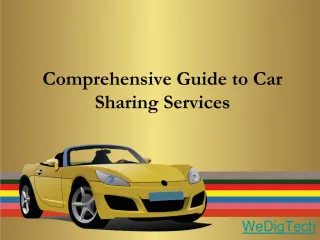 Comprehensive Guide to Car Sharing Services - slide 1