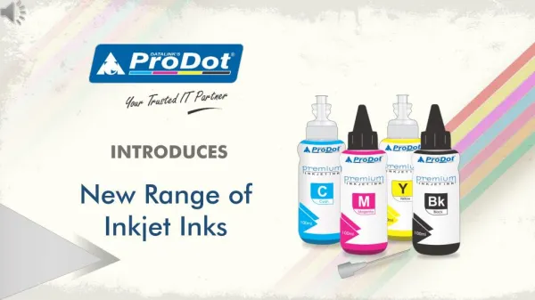 Inkjet And CISS Ink - ProDot Group