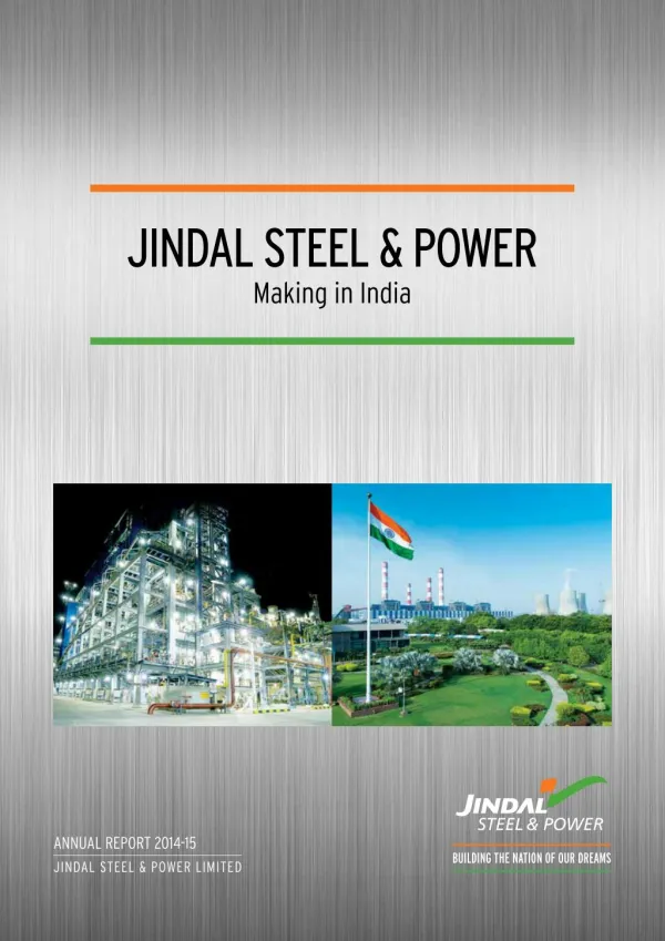 Jindal Power Steel Make in India