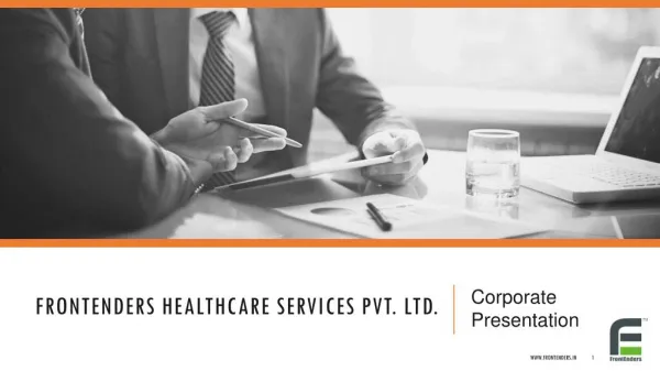 FrontEnders Healthcare Services - Corporate Presentation