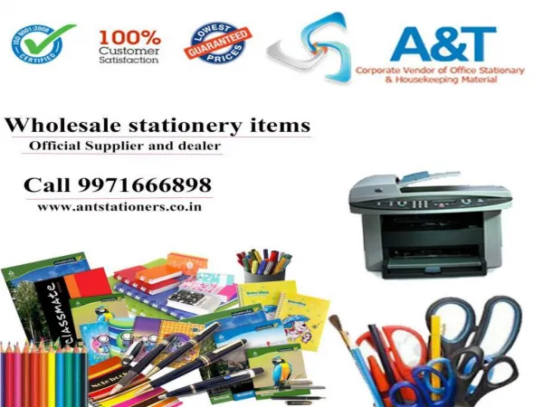 Best stationery shop provides assured quality items at low prices. Call at 9971666898.