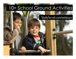 10 Activities to Do Around the School Ground