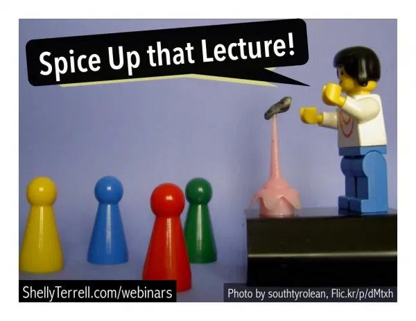 Spice Up That Lecture