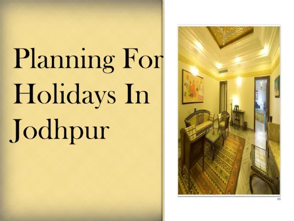 Marugarh Resort- Rajasthani Hotels in Jodhpur