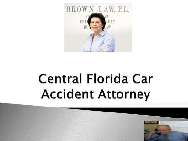Central Florida Car Accident Attorney