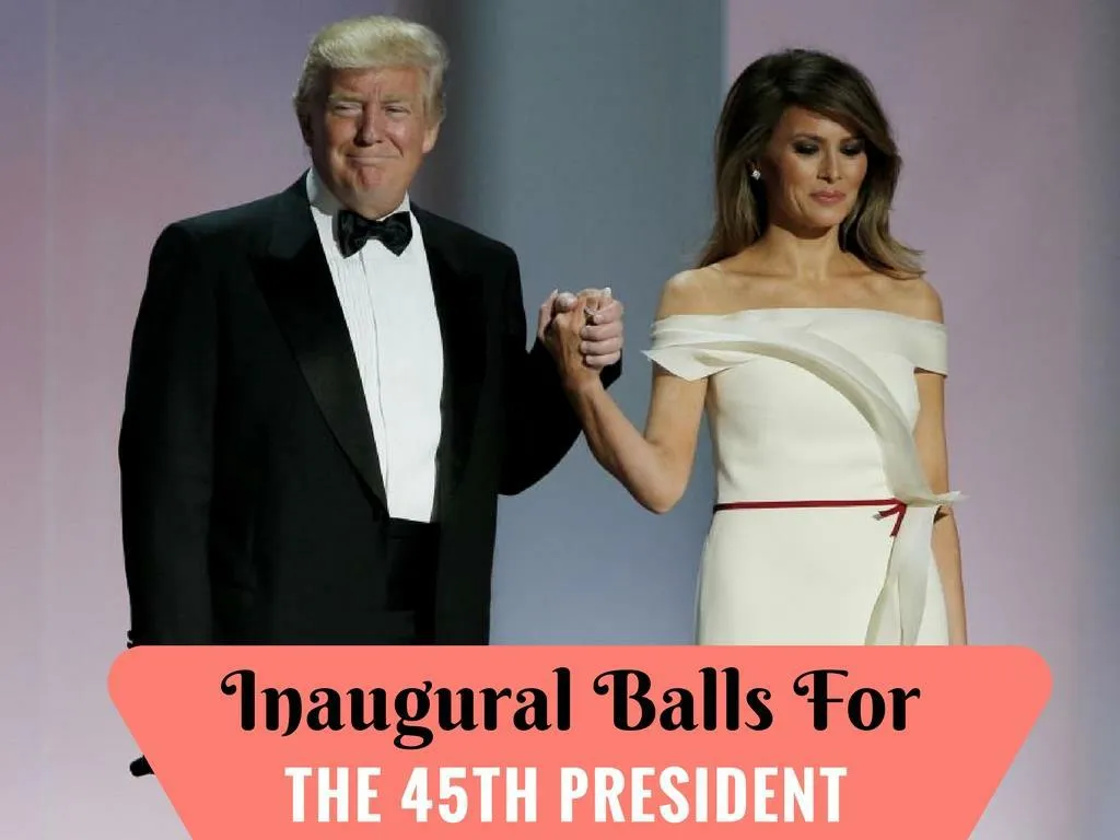 inaugural balls for the 45th president