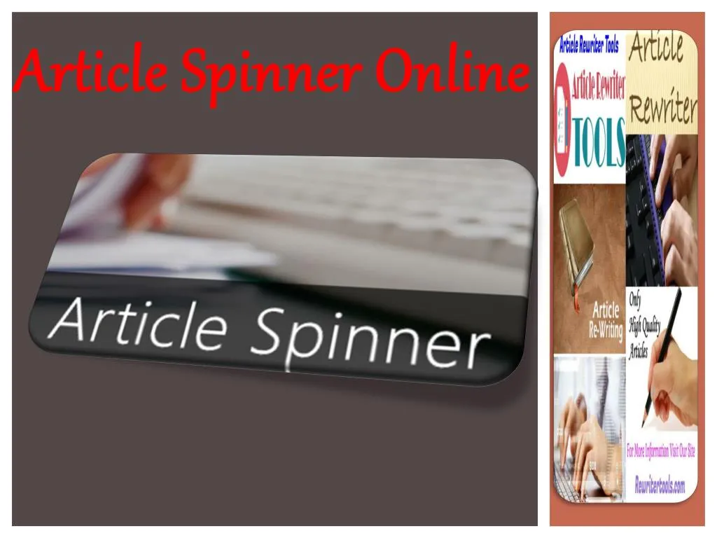 article spinner online