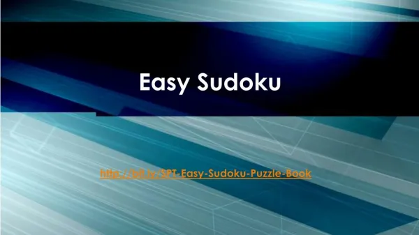 Easy Sudoku