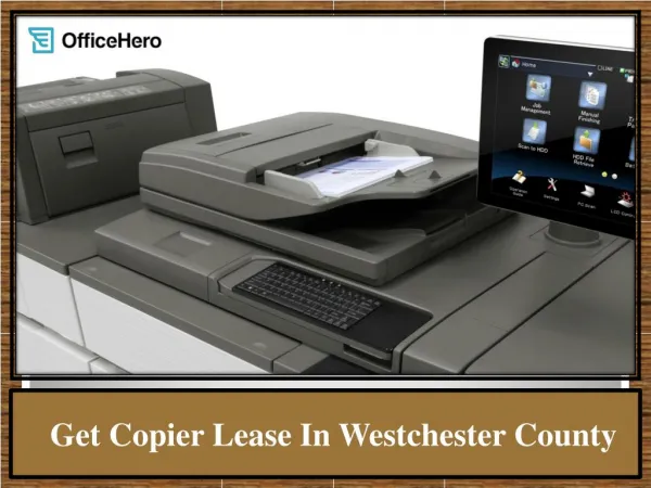 Get Copier Lease In Westchester County