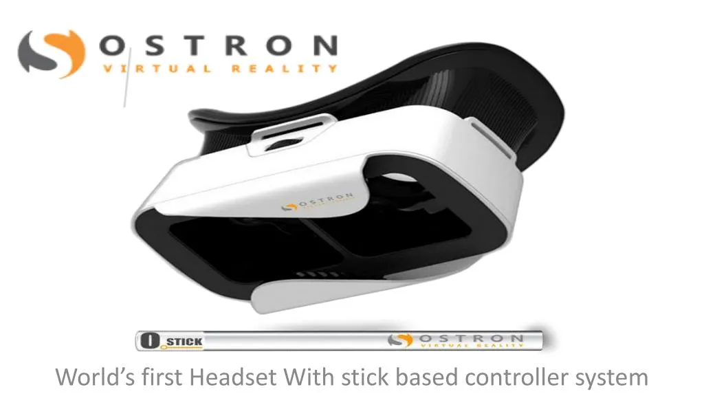 world s first headset with stick based controller system