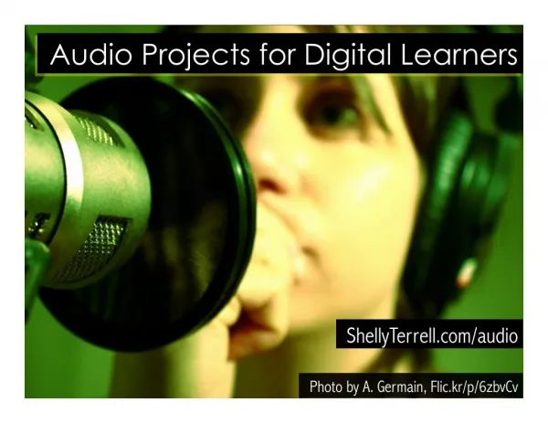 Audio Projects for Digital Learners