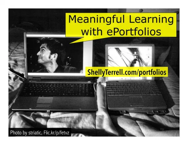 Eportfolios for Meaningful Student Learning