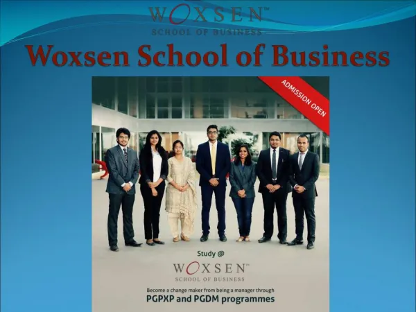 Study with Woxsen the Business Schools in Hyderabad