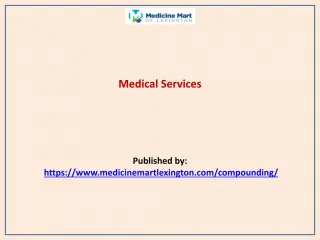 Medical Services - slide 1