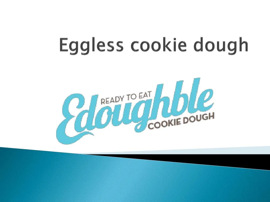 e ggless cookie dough