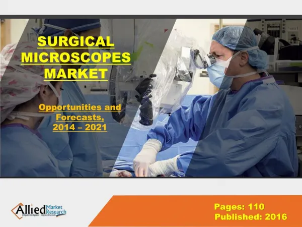 Surgical Microscope Market Growth & Industry Forecast 2022