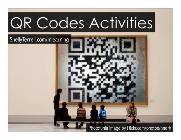 QR Code Activities