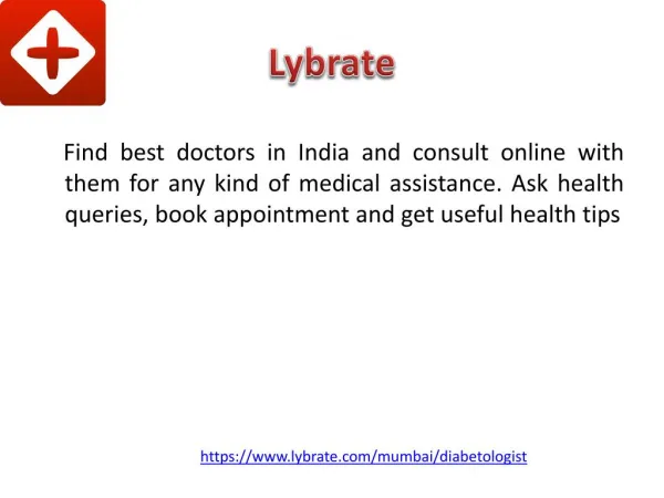 Best Diabetologist in Mumbai | Lybrate