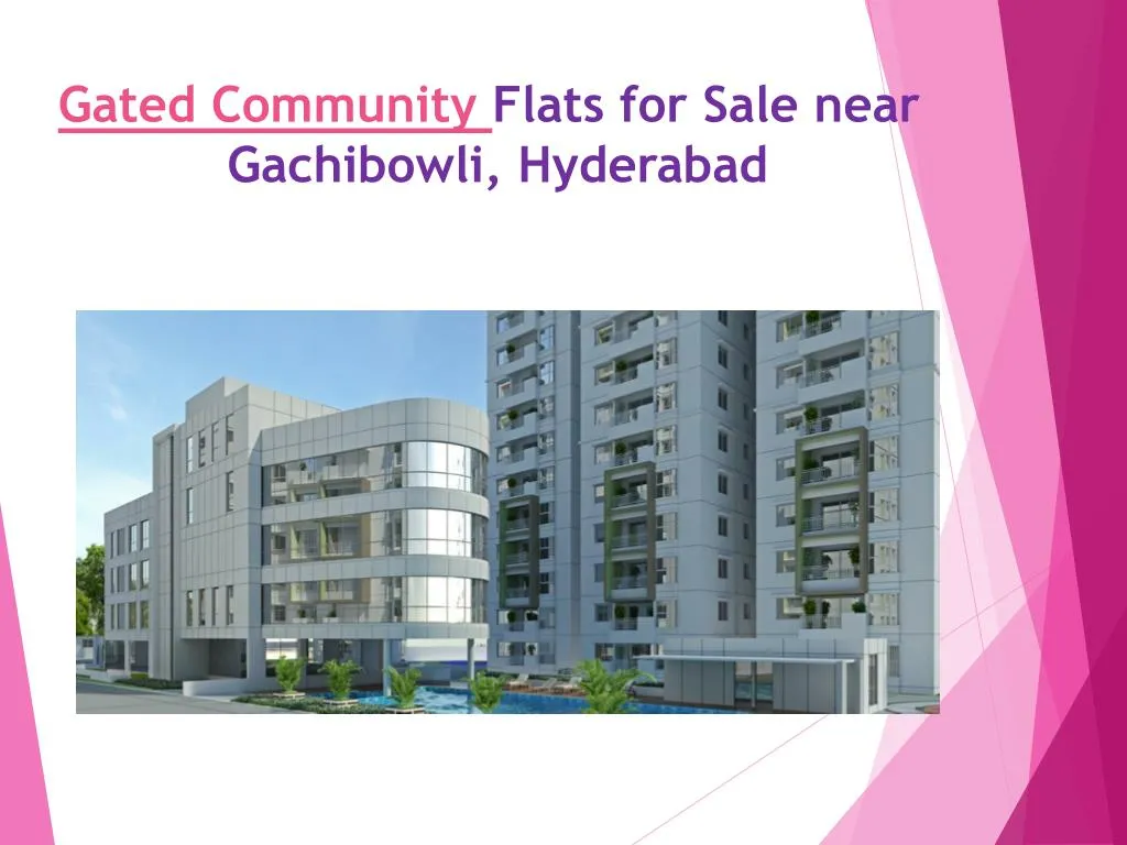 gated community flats for sale near gachibowli hyderabad