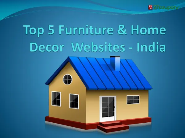 Top 5 furniture and Home decor websites