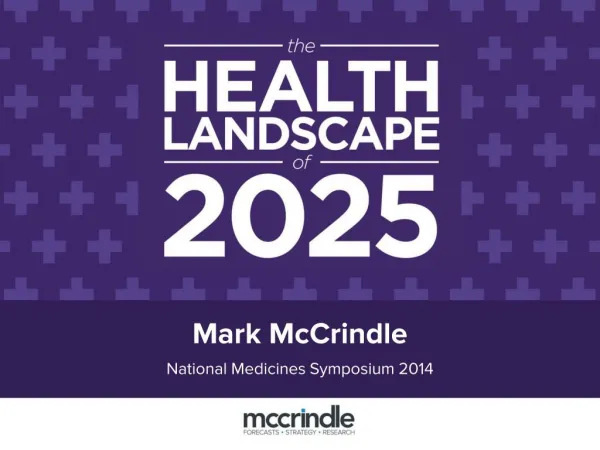 National Medicines Symposium 2014 Mark McCrindle