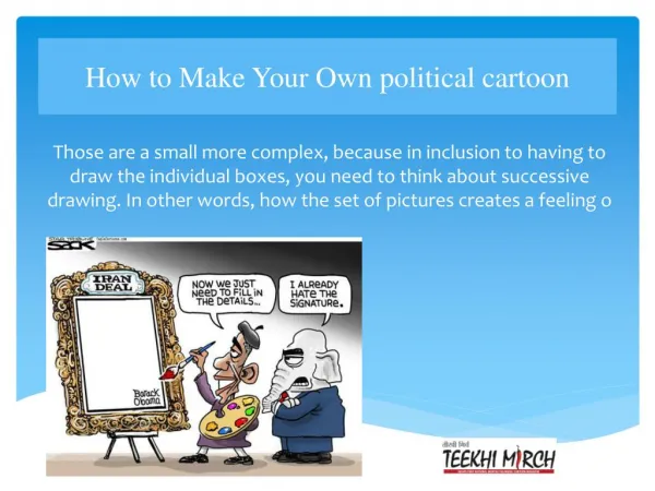 How to Attract Cartoon Caricatures political magazine