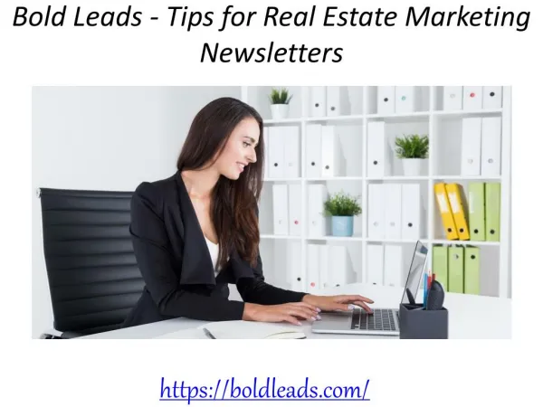 Bold Leads - Tips for Real Estate Marketing Newsletters