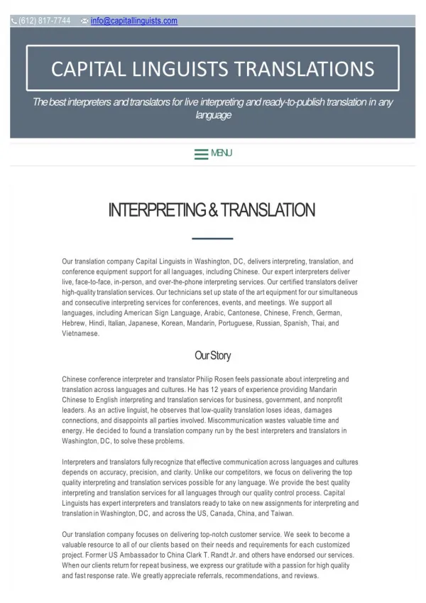 Best interpreters & translators for interpreting and translation in any language
