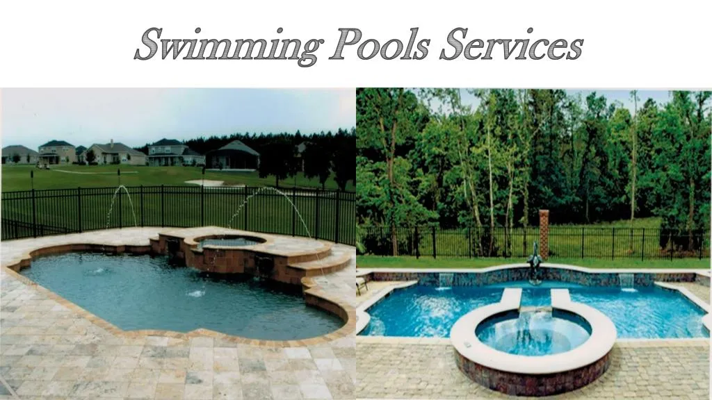 swimming pools services