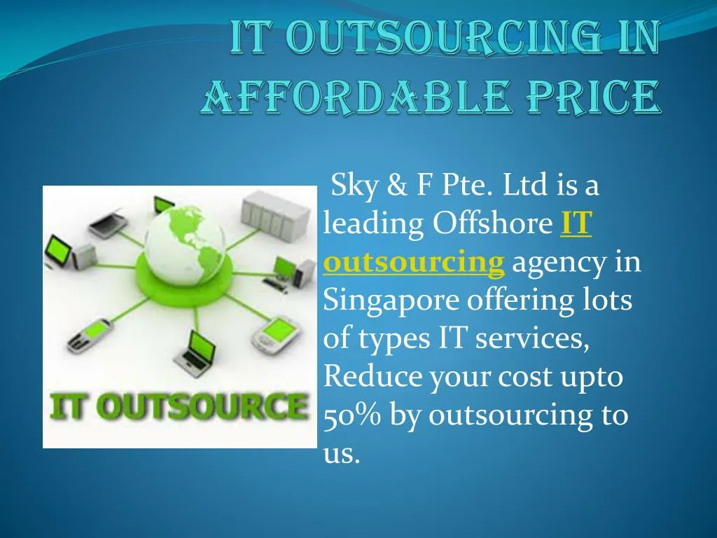 it outsourcing in affordable price