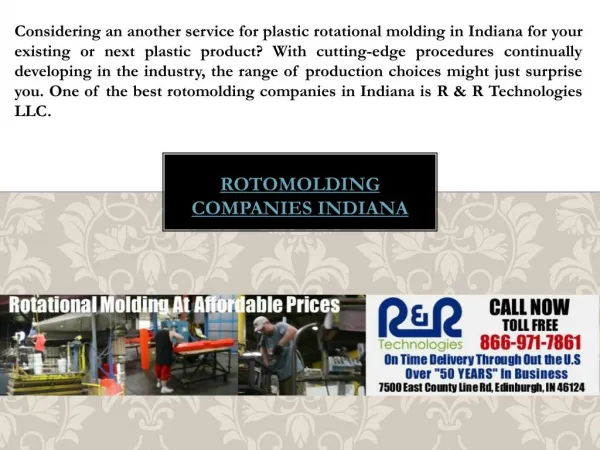 Custom Plastic Molding Indiana