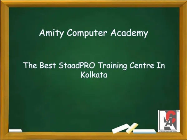 The Best StaadPRO Training Centre In Kolkata