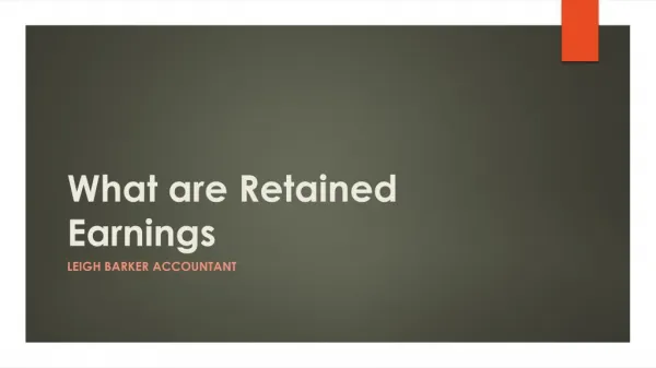 what are retained earnings