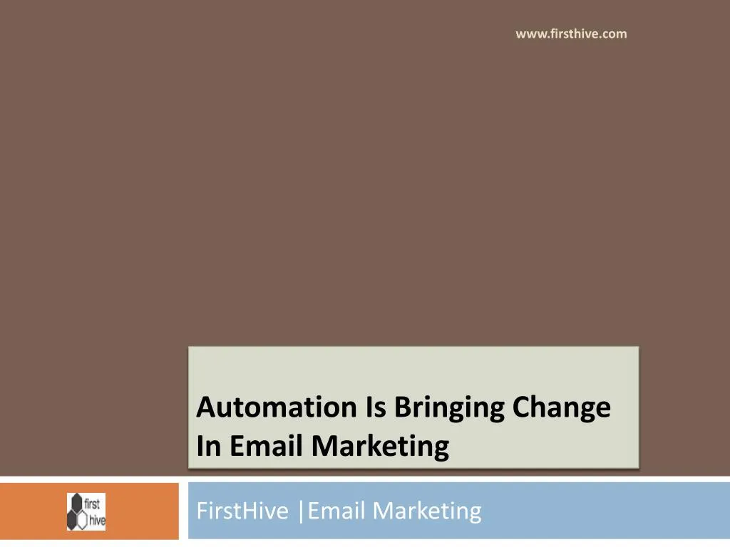 automation is bringing change in email marketing