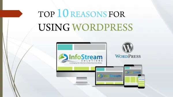 Top 10 Reasons For Using Wordpress