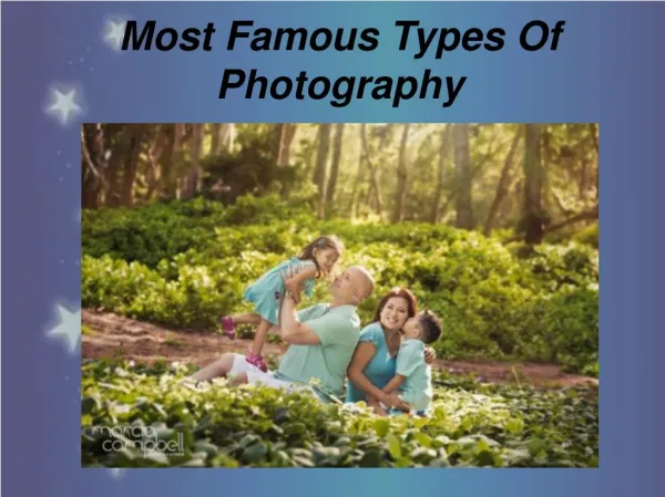 Photography and Types