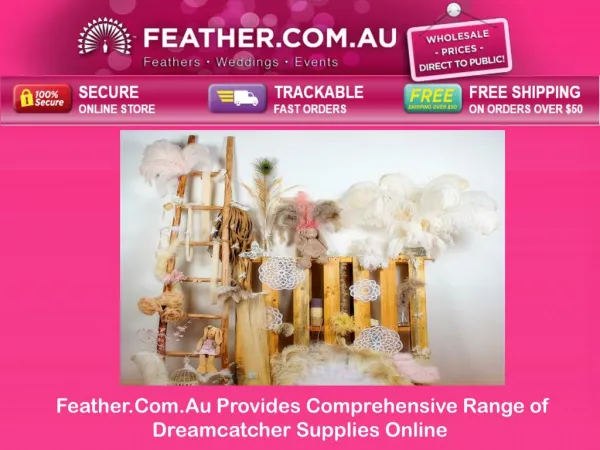 Feather.Com.Au Provides Comprehensive Range of Dreamcatcher Supplies Online