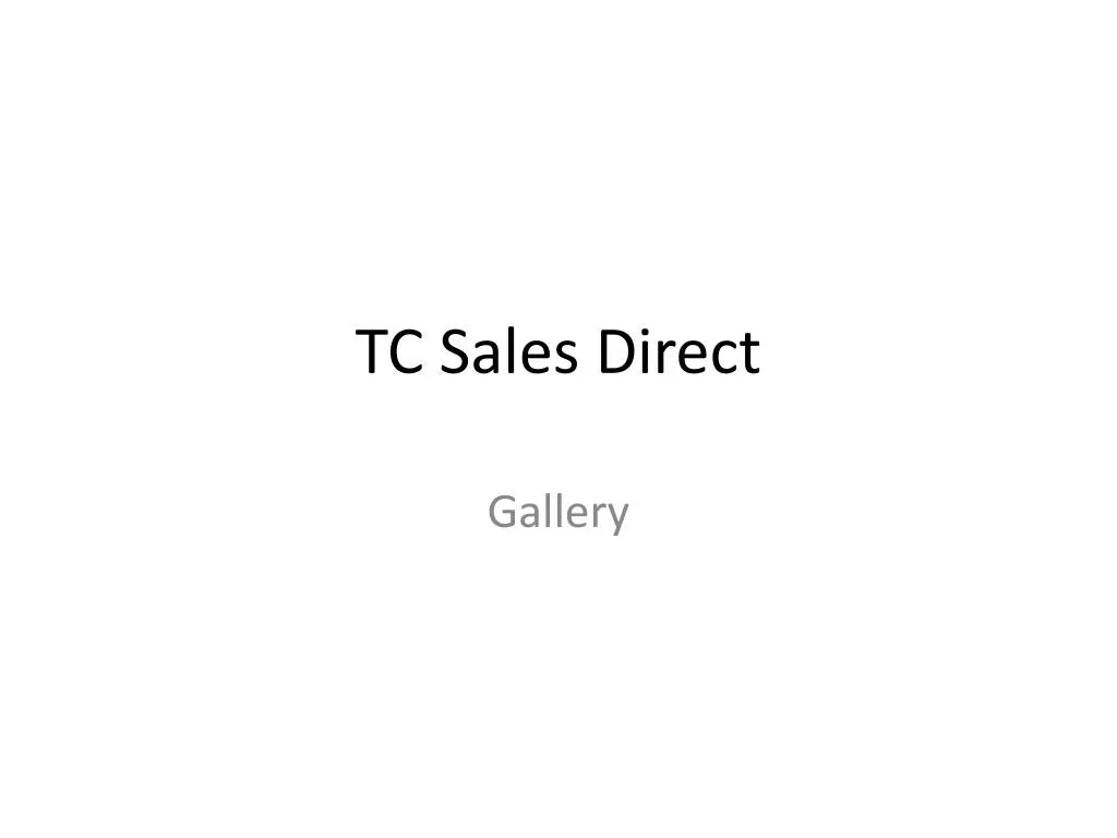 tc sales direct